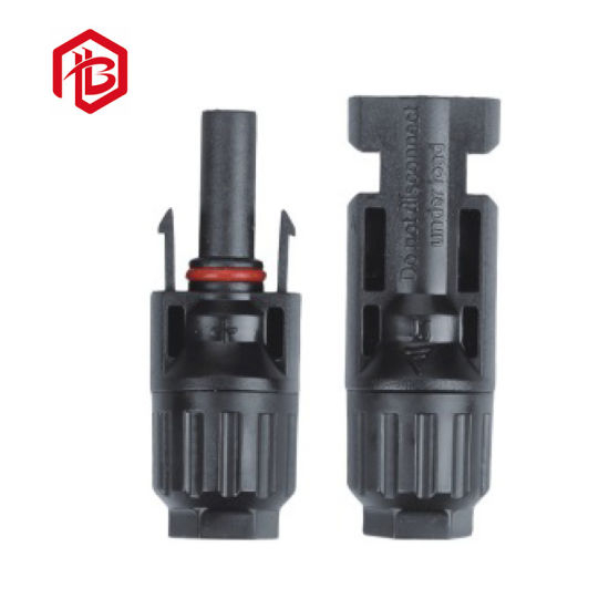 Conector de cable Mc4 del sistema de paneles solares fotovoltaicos IP67