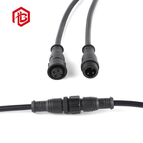 Material del PVC del conector de enchufe del cable de Bett