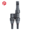 Conector de cable Mc4 del sistema de paneles solares fotovoltaicos IP67