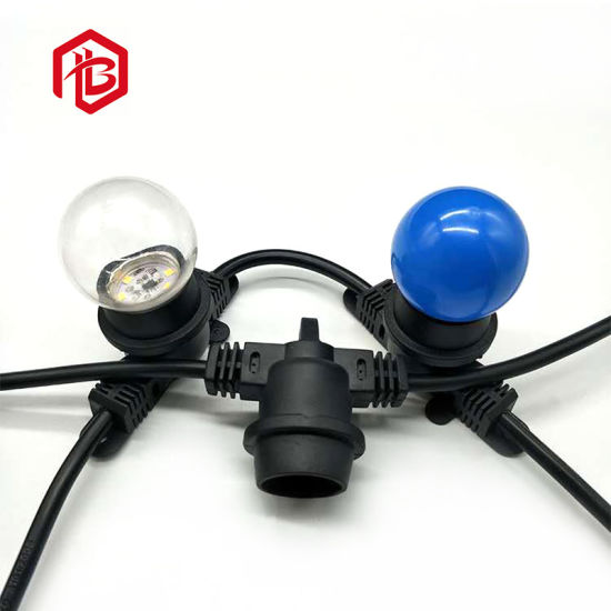Soporte de lámpara LED impermeable Cable de goma Cinturón de luz