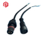 Conector eléctrico con cable Conector impermeable de 2 a 4 pines