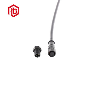 Conector impermeable IP67 de 2 pines M8 macho y hembra