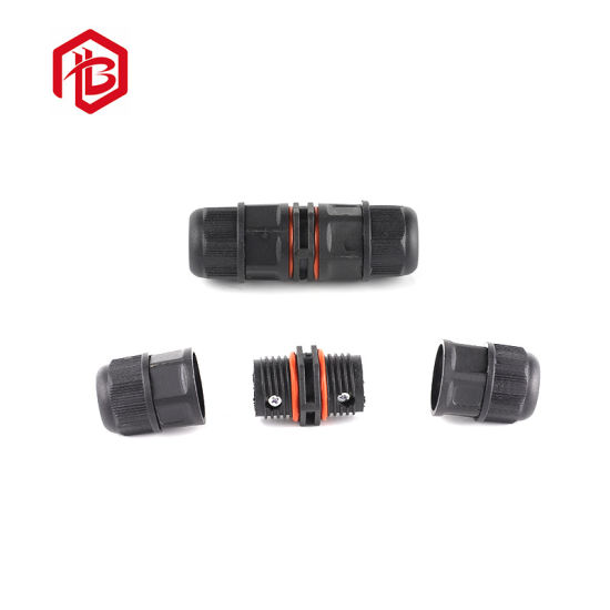 Conector caliente de la prenda impermeable de la promoción de la venta del soporte del panel IP67 del cable de alimentación IP68