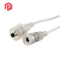 Conector DC 2 impermeable de moldeo de terminales