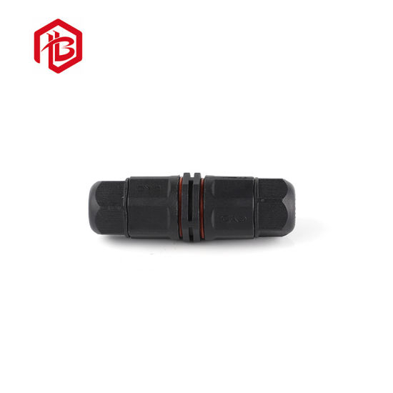 Conector de montaje en panel impermeable IP67 de 2 pines y 3 pines