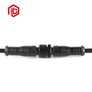 Metal M12 2pin / 3pin / 4pin / 5pin / 6pin Conector de cable eléctrico macho hembra
