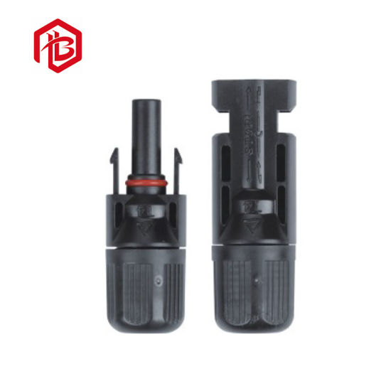 Cable Conector de enchufe de panel circular Mc4