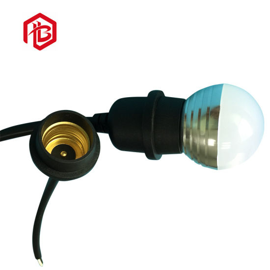 Bett LED E27 IP68 Soporte de lámpara a prueba de agua Cinturón de luz con cable de goma